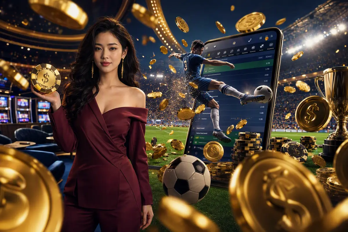 vegas168 Casino permainan live baccarat meja dealer